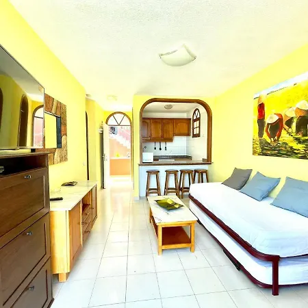 Apartamento Cozy One Bedroom Apartment, Free Internet In Common Areas, Pool In Tenerife South *